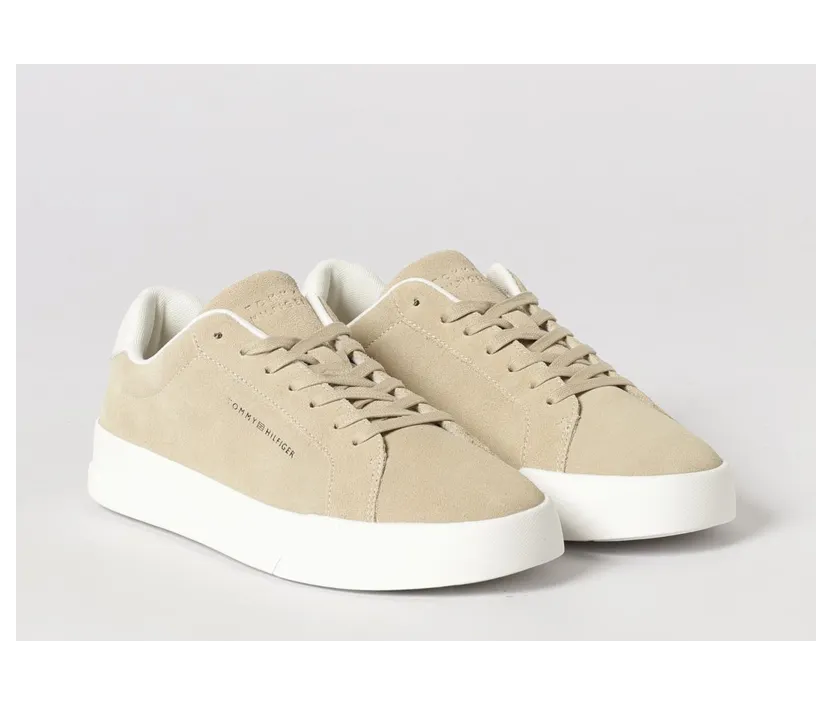 Tommy Hilfiger Suede Sneakers Beige (FM0FM05459RBT)