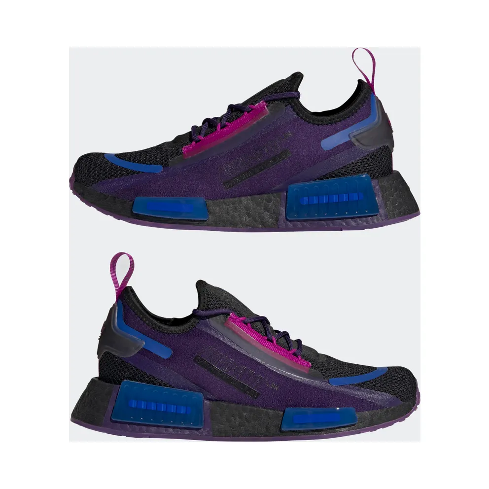 Adidas NMD_R1 Spectoo Core Black / Dark Purple / Bold Blue (GZ9287)