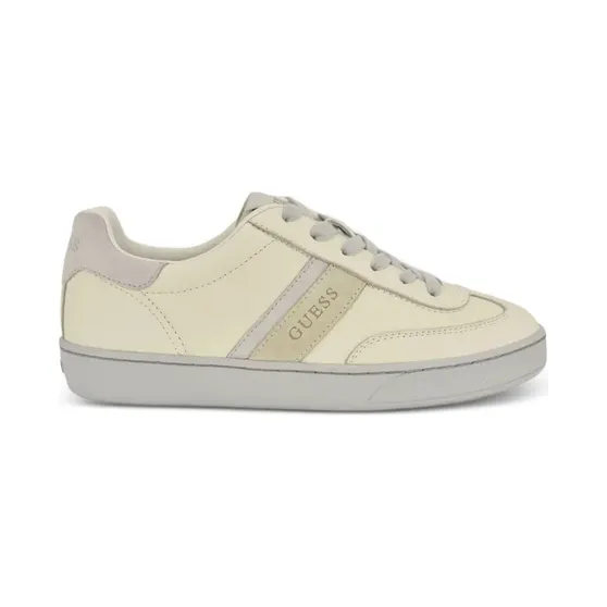 GUESS USA Nolinas faux-suede low-top sneakers – Beige (GWNOLINAS)