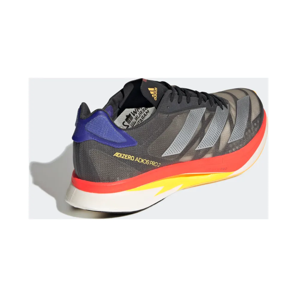 adidas Adizero Adios Pro 2.0 Carbon / Silver Metallic / Sonic Ink (H67507)