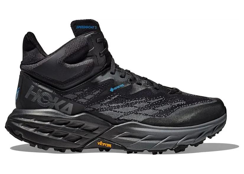 Hoka One Speedgoat 5 Mid Gore-Tex Triple Black (1127918-BBLC)