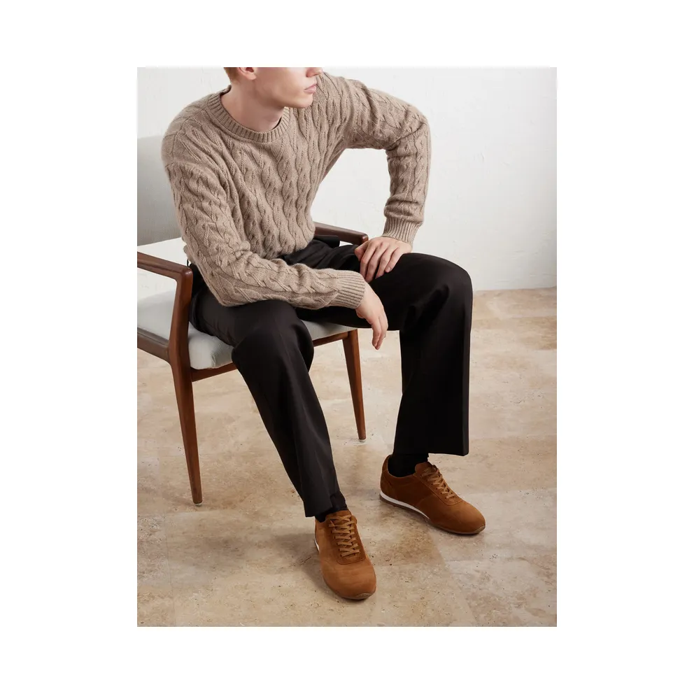 Mr P. Suede Cognac 690 (MPF262006)