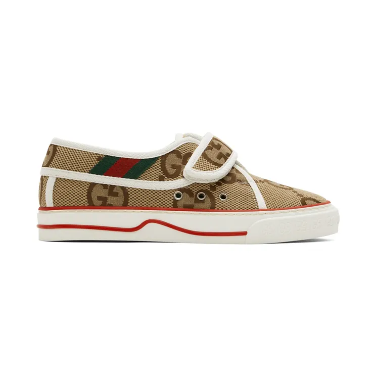 Gucci Beige ‘Gucci Tennis 1977’ Sneakers (692918 UKO70)