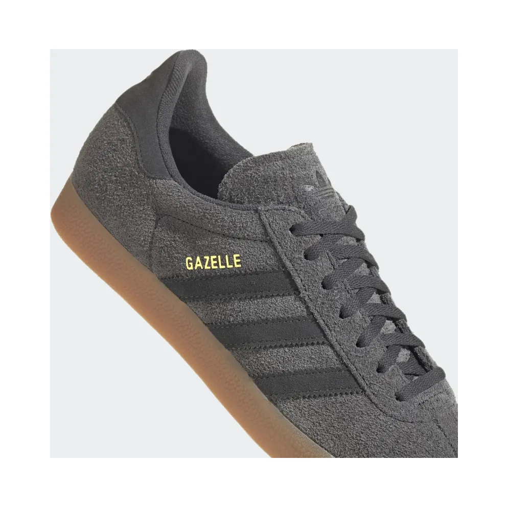 Adidas Gazelle Grey Six / Carbon / Gum (GY7371)