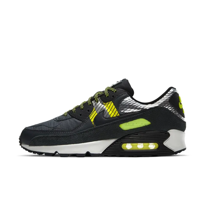 Nike Air Max 90 3M Pack Anthracite/Anthracite-Volt-Black (CZ2975-002)