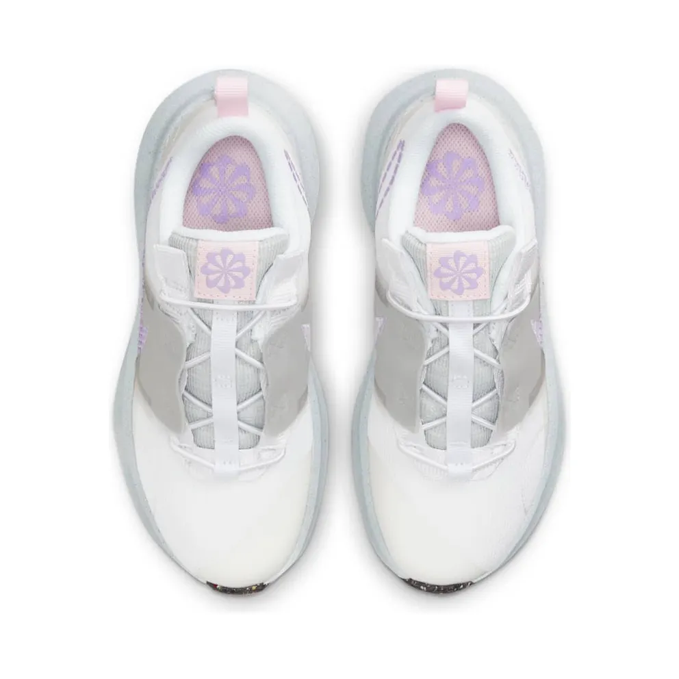 Nike Crater Impact “White / Grey Fog / Pink Foam / Lilac” (DB3552-101)