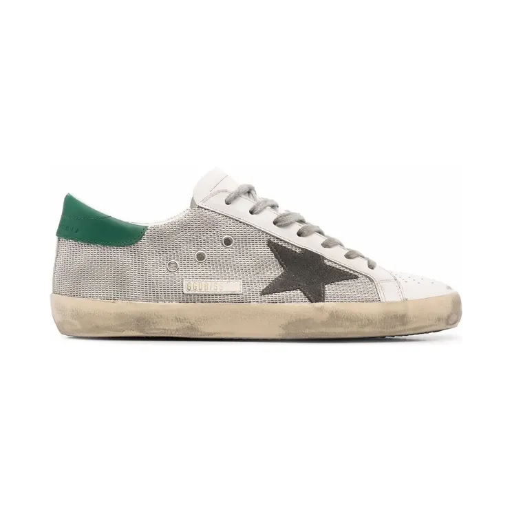Golden Goose Super-Star met mesh “White” (GMF00101F002686)