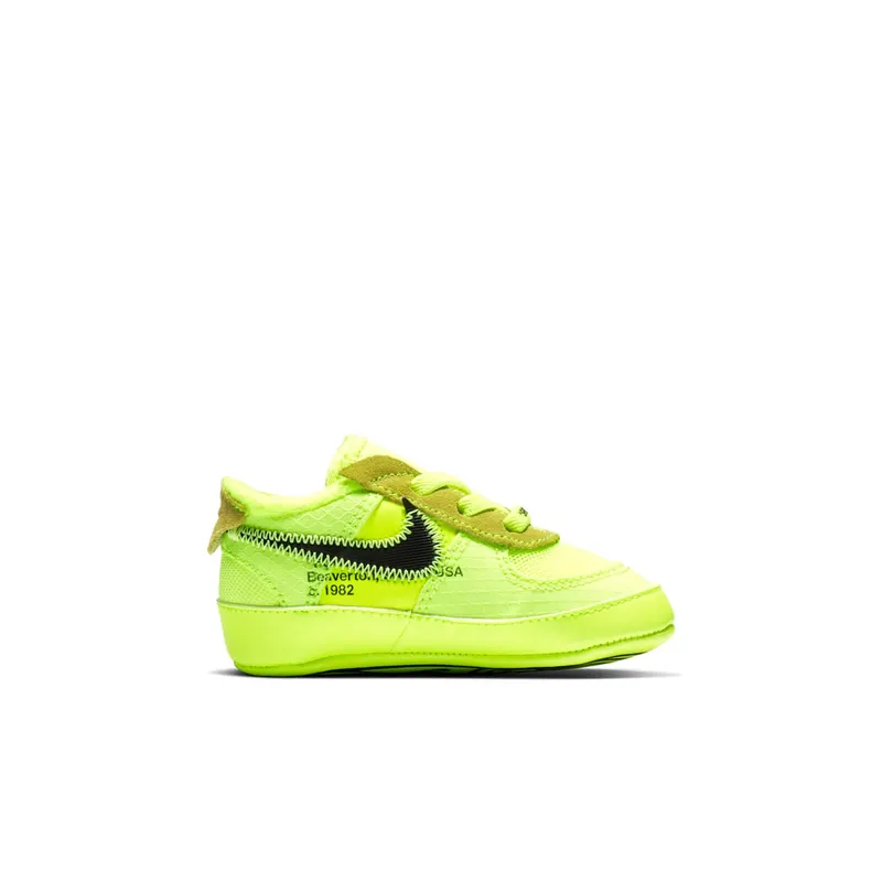 Nike Air Force 1 Low Off-White Volt (I) Volt/Hyper Jade-Cone-Black (BV0854-700)