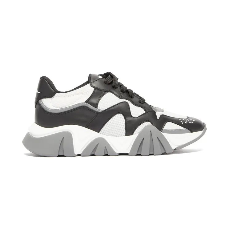Versace Squalo White Black Mesh