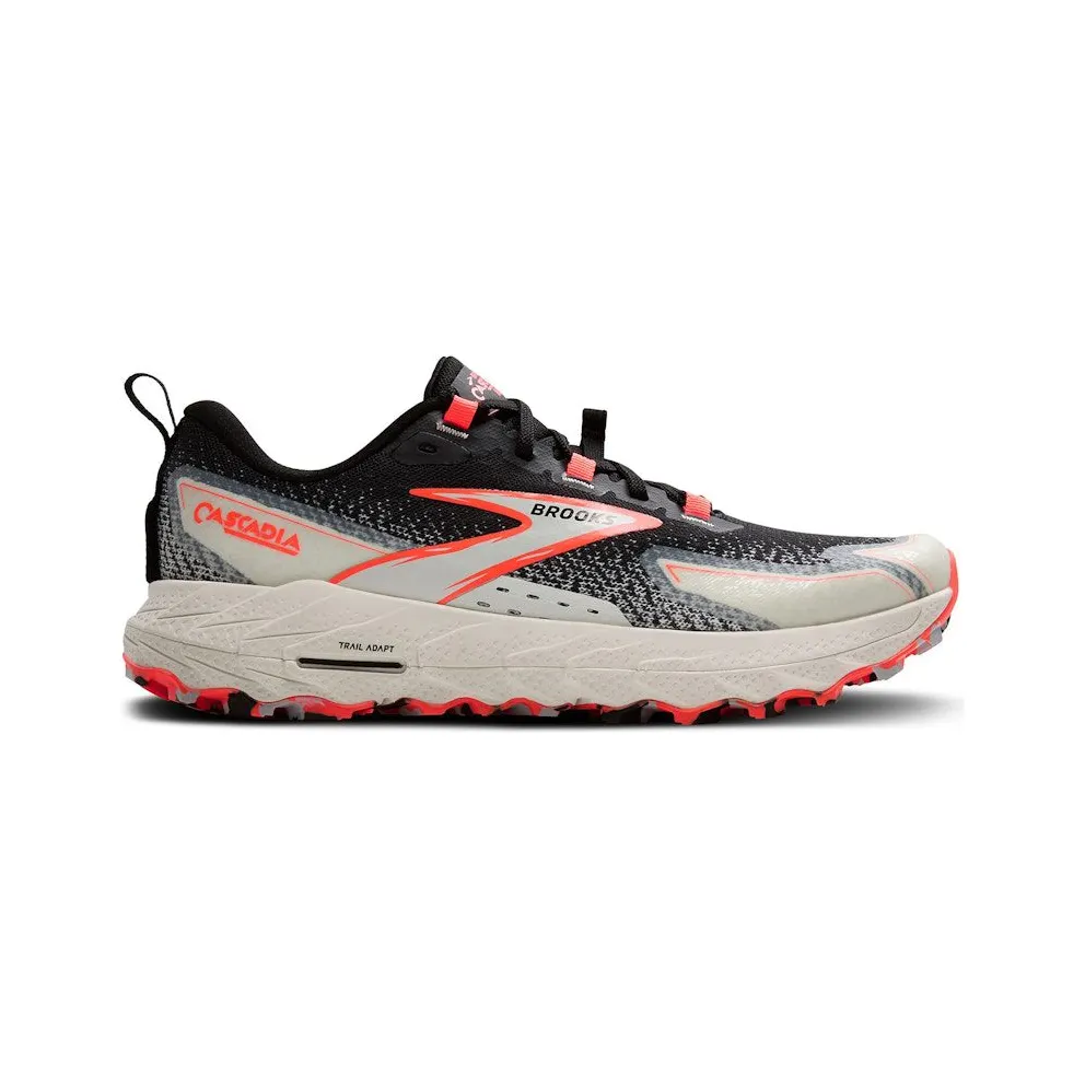 Brooks Cascadia 18 Black Blue Wash Flame (120416-1B-011)