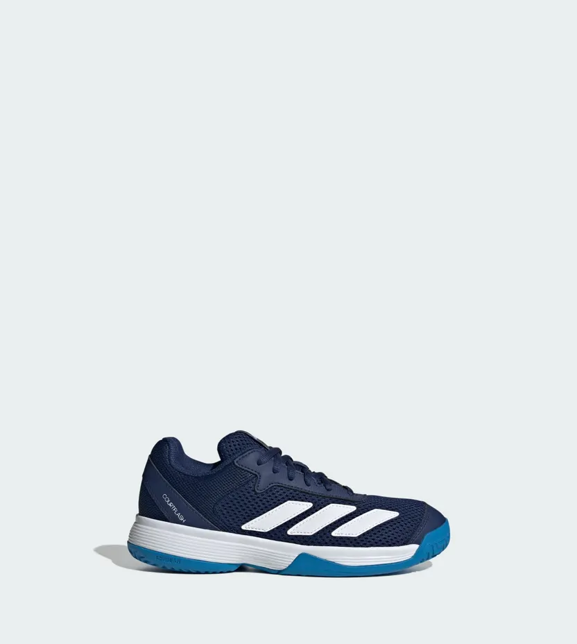 Adidas Courtflash Tennis Kids Dark Blue / Cloud White / Bright Blue (KK3857)