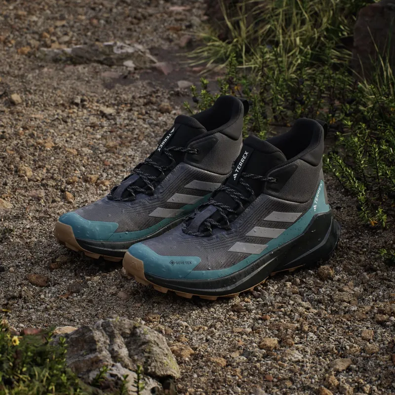 Adidas Terrex Trailmaker 2.0 Mid GORE-TEX Hiking Grey Six / Grey Three / Preloved Teal (JQ9948)