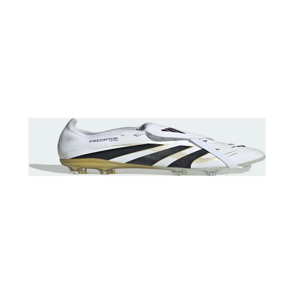 adidas Predator Elite Fold-Over Tongue FG Cloud White Core Black Gold Metallic (IH9642)
