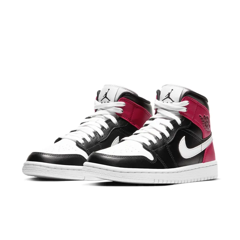 Air Jordan Nike AJ I 1 Womens Mid Noble Red (2019) (BQ6472-016)