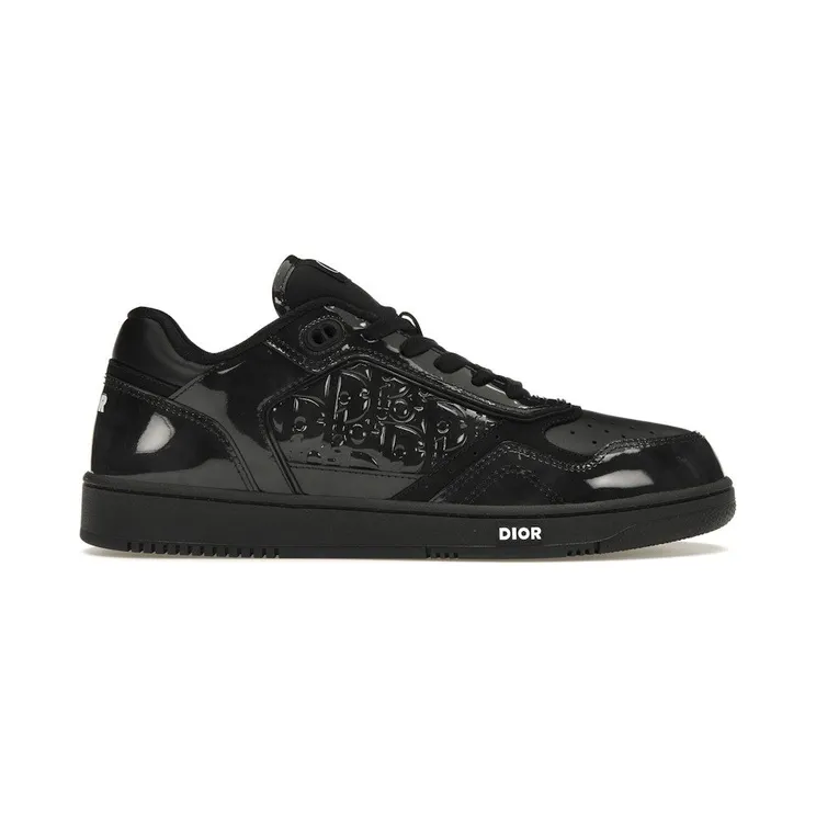 Dior B27 Low Black Patent Dior Oblique Gravity Embossed (3SN272ZYV-H900)