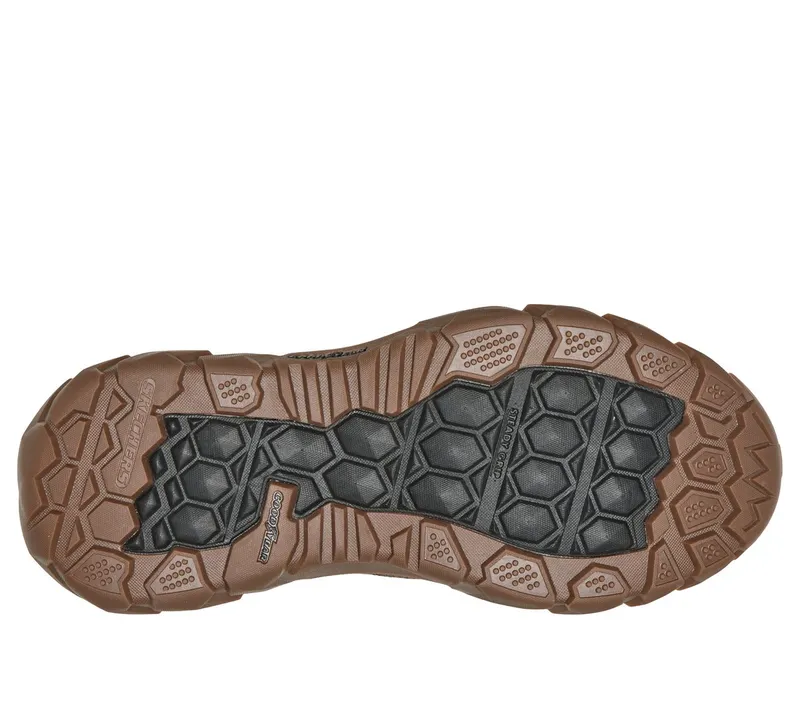 Skechers Slip-ins Relaxed Fit: Santoro – Archaic Sneaker Donker Taupe