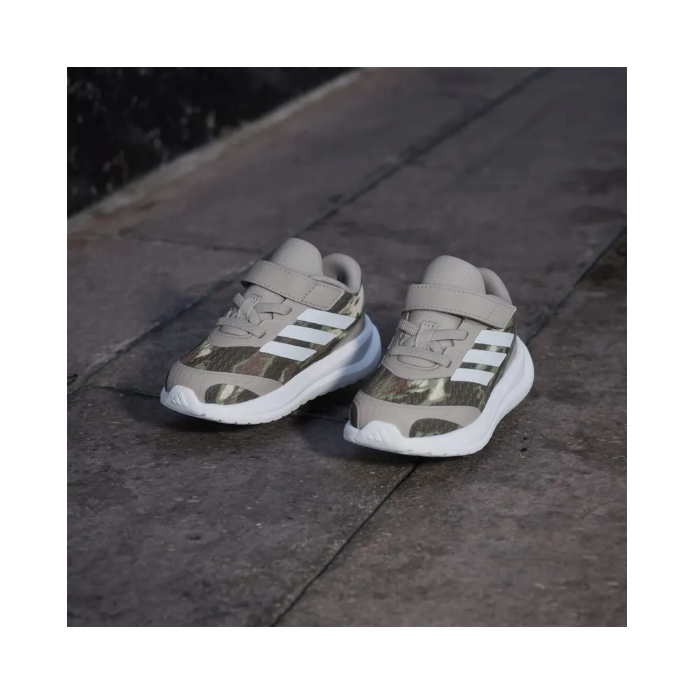 Adidas RUNFALCON 6 Shoes PEUTERS Light Brown / Cloud White / Dark Brown (KI0045)