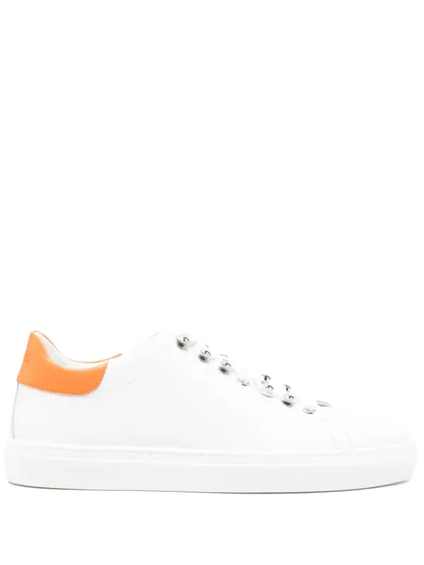 Moschino Sneakers aus Leder – Weiß (MB15012G0MGAA)