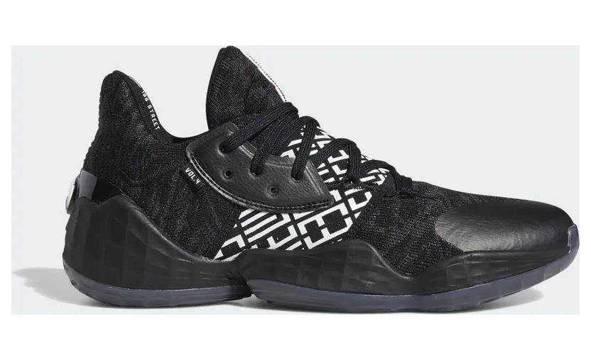 Adidas Harden Vol. 4 ‘Core Black’ Core Black/Cloud White/Core Black (EH2410)