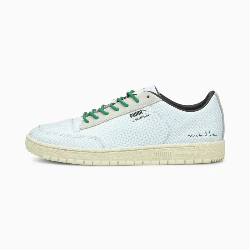 Puma x MICHAEL LAU Ralph Sampson 70 Lo White/Green (375195-01)