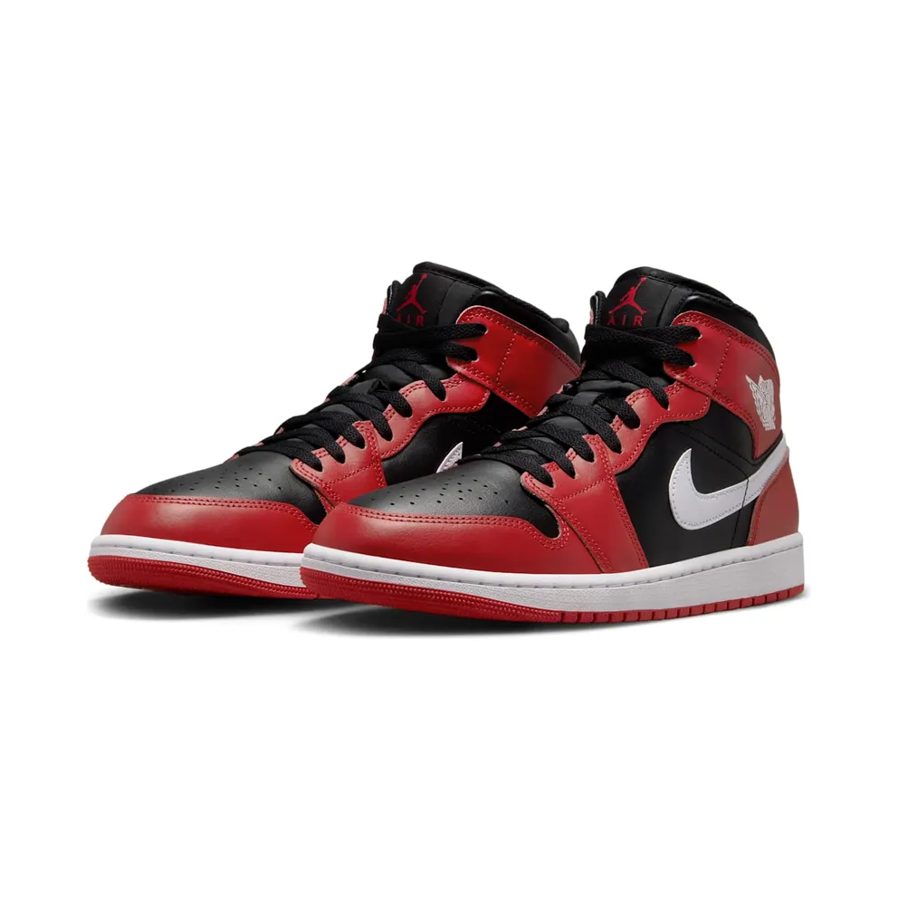 Air Jordan 1 Mid (2024) “Gym Red Black White” (DQ8426-061)