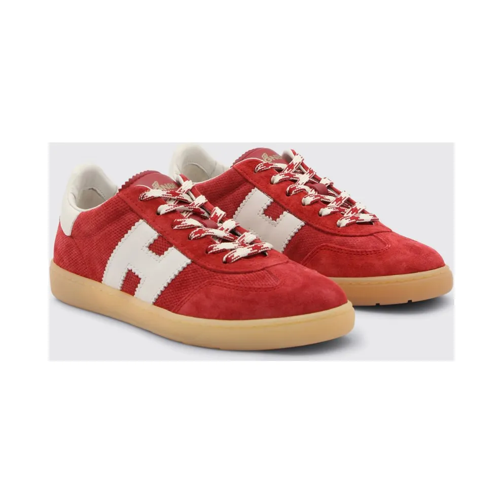 Hogan Cool Embossed Suede Red (HXW6470FB60UWX496N)