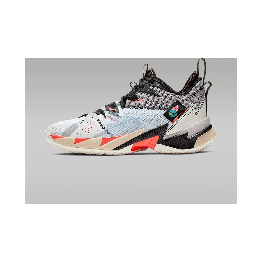 Jordan Why Not Zer0.3 White Bright Crimson Black White/Bright Crimson-Black (CD3003-101)