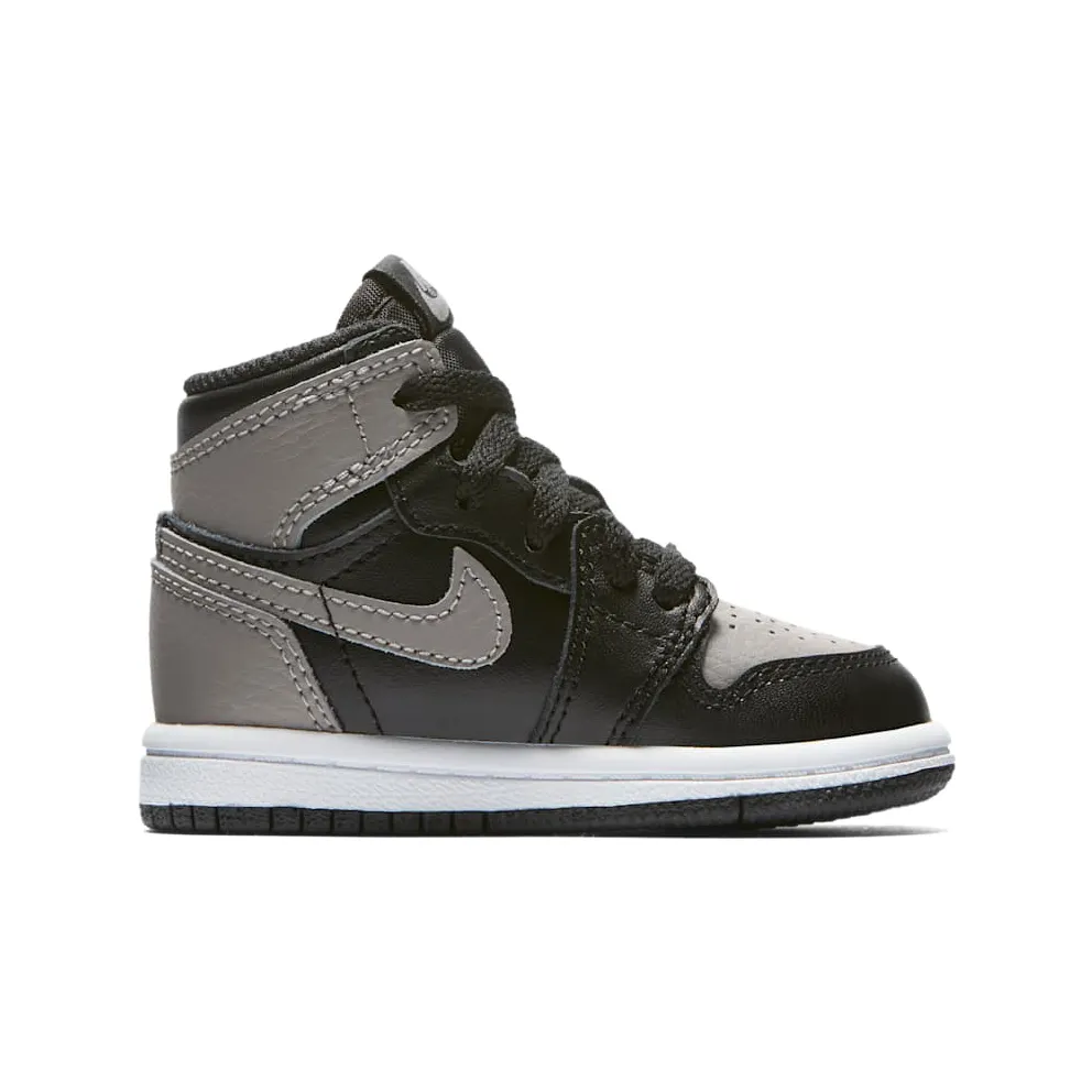 Jordan 1 Retro High Shadow 2018 (TD) Black/Shadow Grey-White (AQ2665-013)