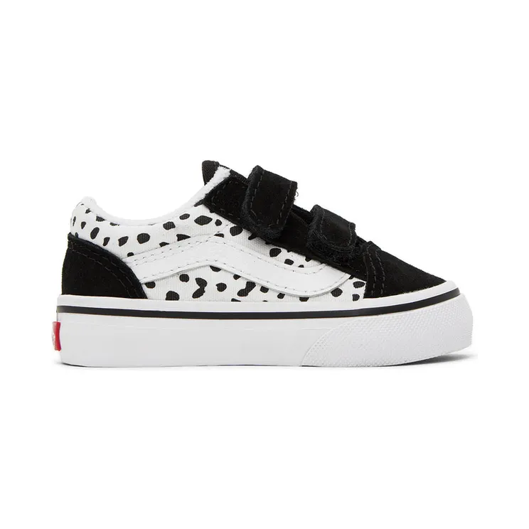 Vans Baby Black & White Old Skool V Sneakers (VN0A4VJJ6BT)