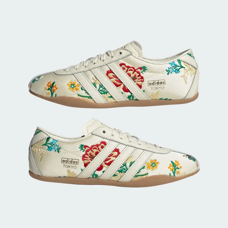 adidas Tokyo Crew White Floral Embroidery (JQ1687)