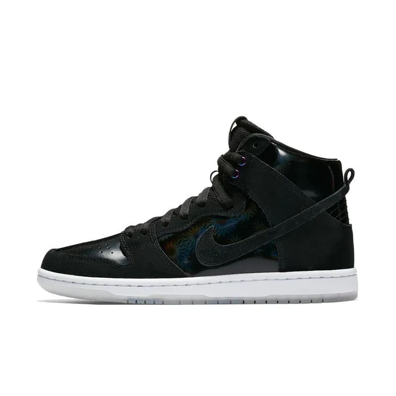 Nike Sb Zoom Dunk High Pro Black/Black-White-Clear Black/Black-White-Clear (854851-001)