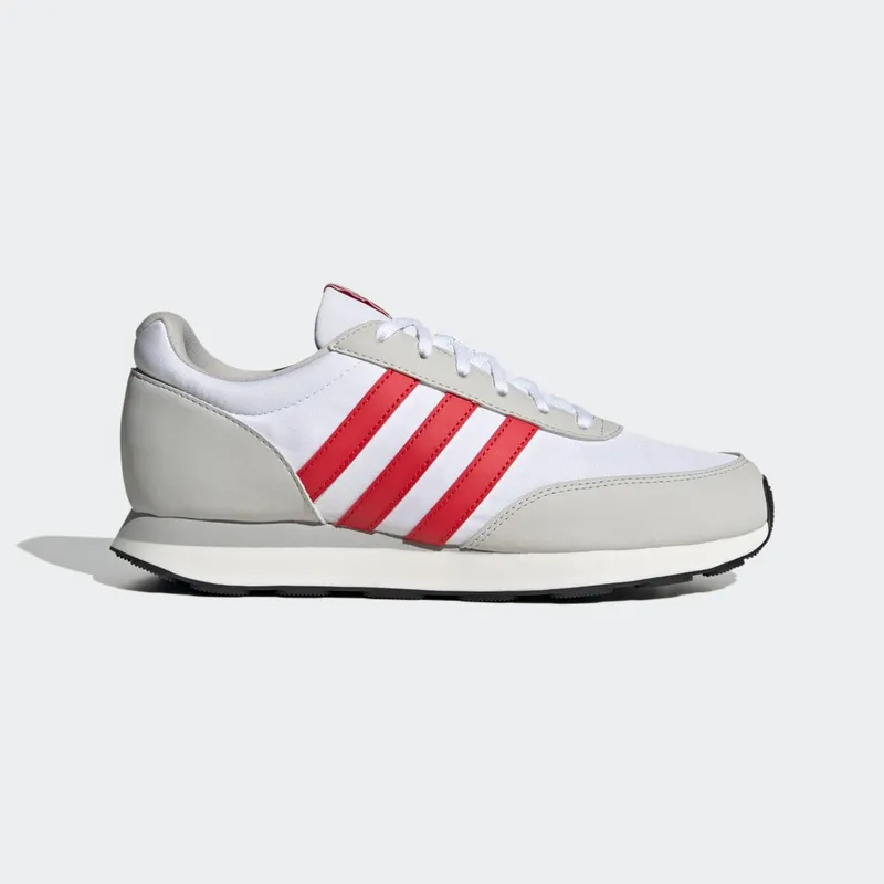 Adidas Run 60s 3.0 Lifestyle Running Cloud White / Better Scarlet / Grey One (HP2260)