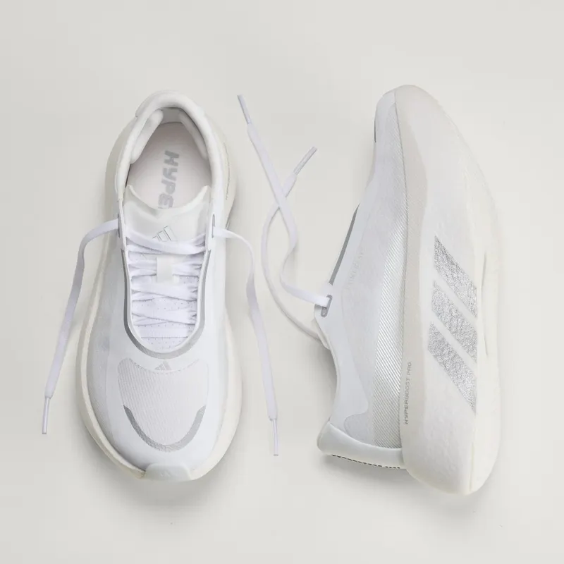 Adidas Hyperboost Edge Running Shoes Cloud White / Silver Metallic / Zero Metalic (KI4426)