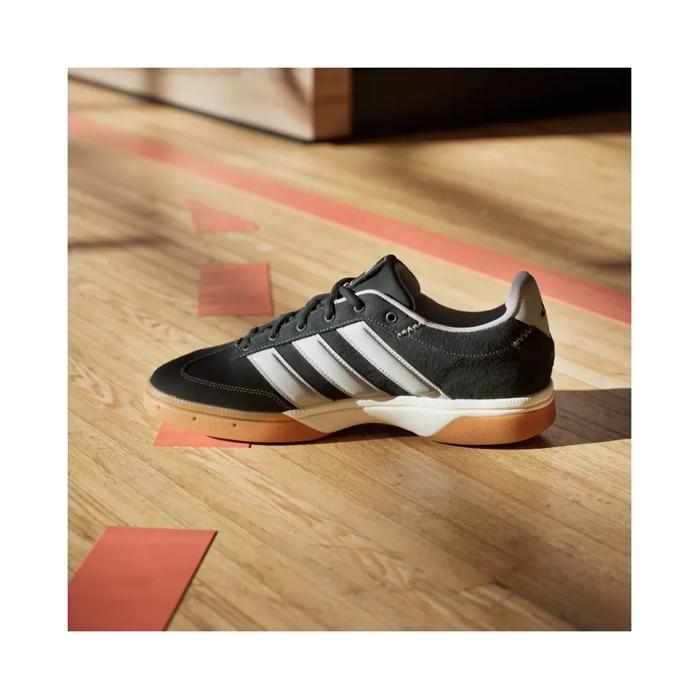adidas Spezialist Indoor Core Black Grey Two Gold Metallic (JS1719)
