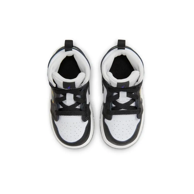 Jordan 1 Mid Baby/Toddler Black (DR9494-001)