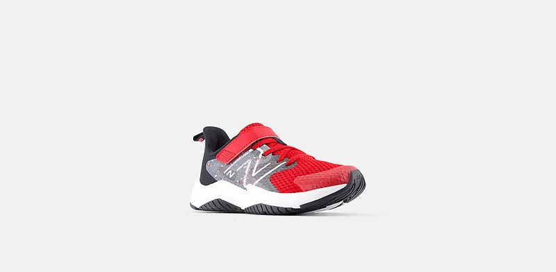 New Balance Rave Run v2 Bungee Lace Team Red Black Cement (YTRAVB2)
