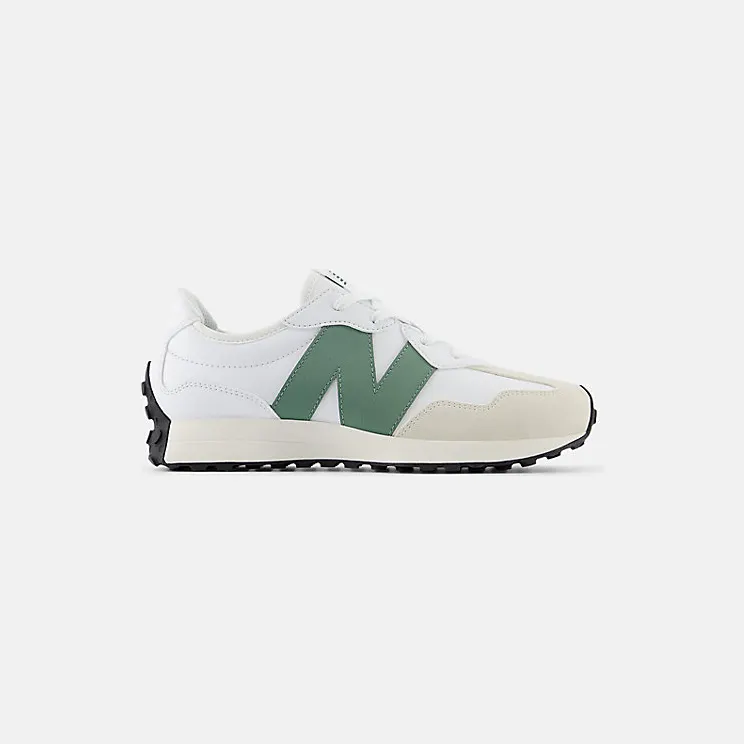 New Balance 327 White Dark Juniper (GS327SJ)