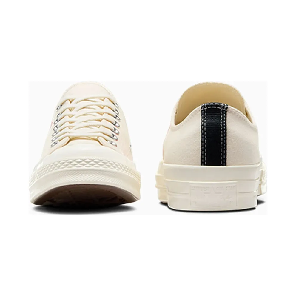 Converse PLAY Comme des Garçons Single Heart Chuck 70 Milk/Black/Red (A08805C)