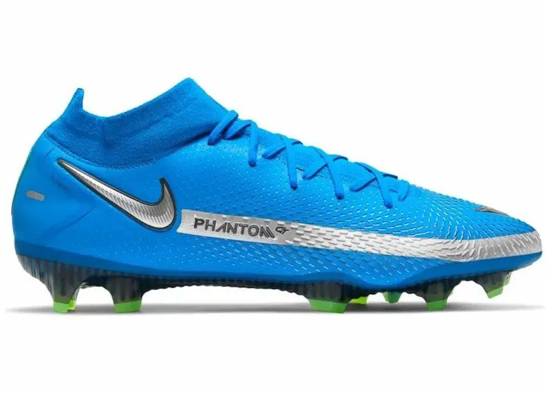 Nike Phantom GT Elite DF FG Photo Blue Metallic Silver (CW6589-400)