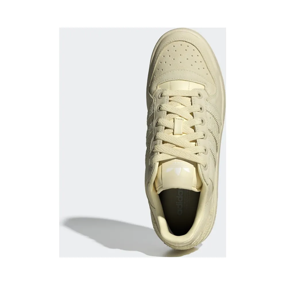 adidas Forum Bold Stripes Shoes Yellow / White / Cloud White (ID3154)