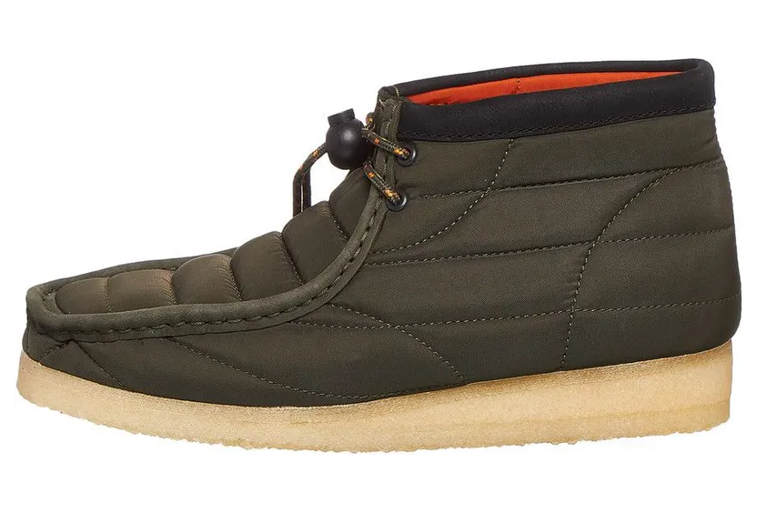 Clarks Originals Wallabee Boot Khaki Quilted (26168800)
