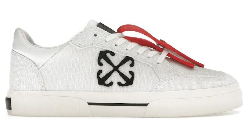 OFF-WHITE New Low Vulcanized White Black (OMIA293S24FAB0010210)