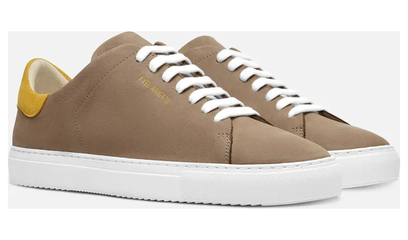 Axel Arigato Clean 90 “Taupe,Yellow” (F4625004) (2)