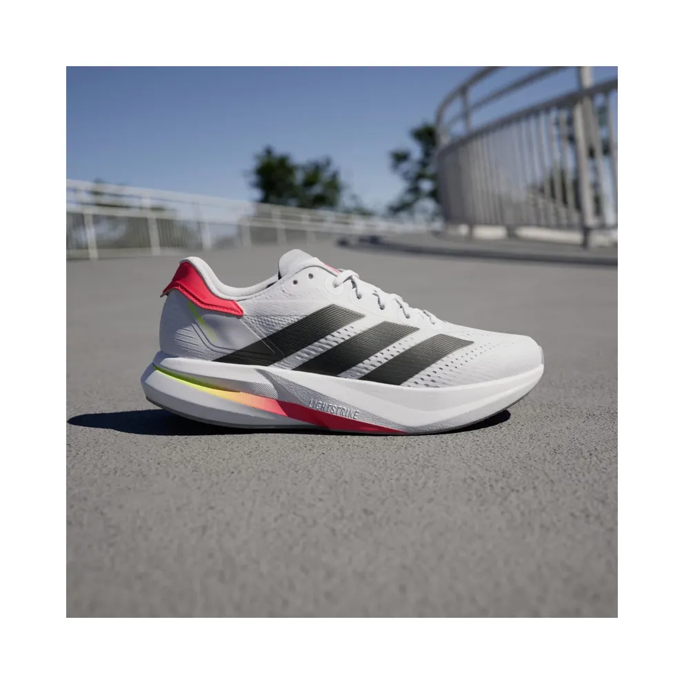Adidas Duramo Speed 2 Running Shoes Cloud White / Core Black / Lucid Red (IF9393)