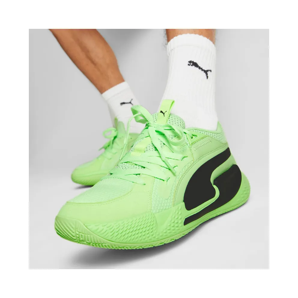 Puma Court Rider Chaos Basketball Shoes Green/Black (37826901)