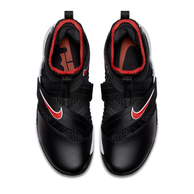 Nike LeBron Zoom Soldier 12 Bred Black/University Red-White (AO2609-001)