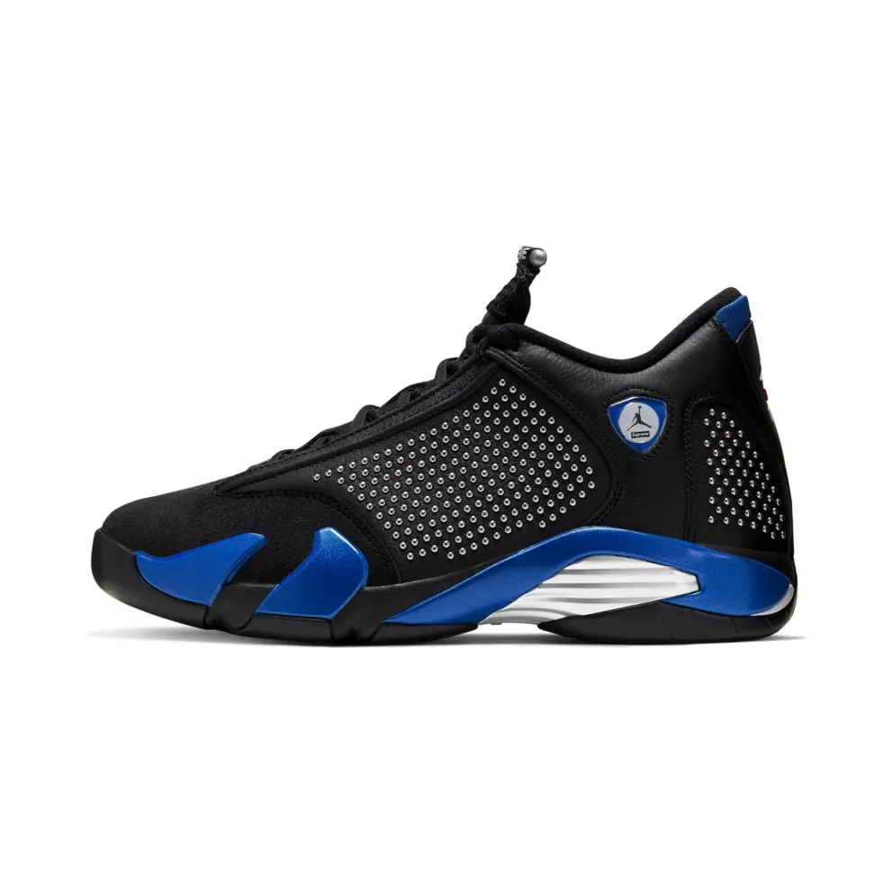 Air Jordan x Supreme Nike AJ XIV 14 Black (2019) (BV7630-004)