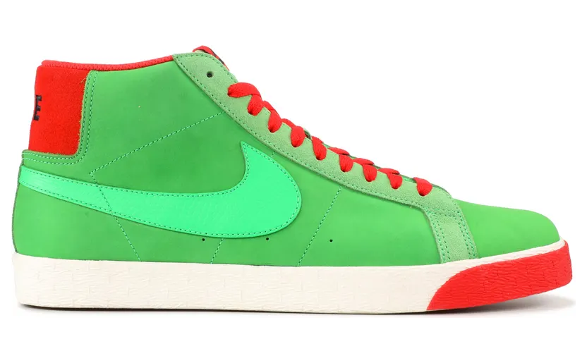 Nike SB Blazer Green Spark Pimento