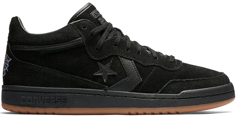 Converse Fastbreak Mid Al Davis Black Suede (160253C)