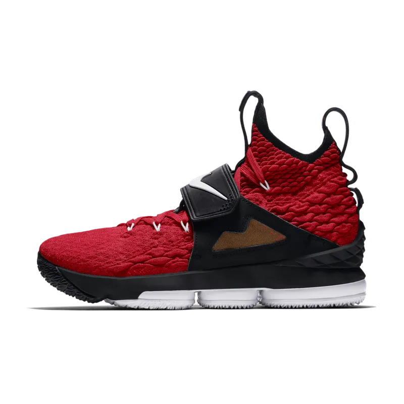 Nike LeBron 15 Red Diamond Turf University Red/White-Black (AO9144-600)